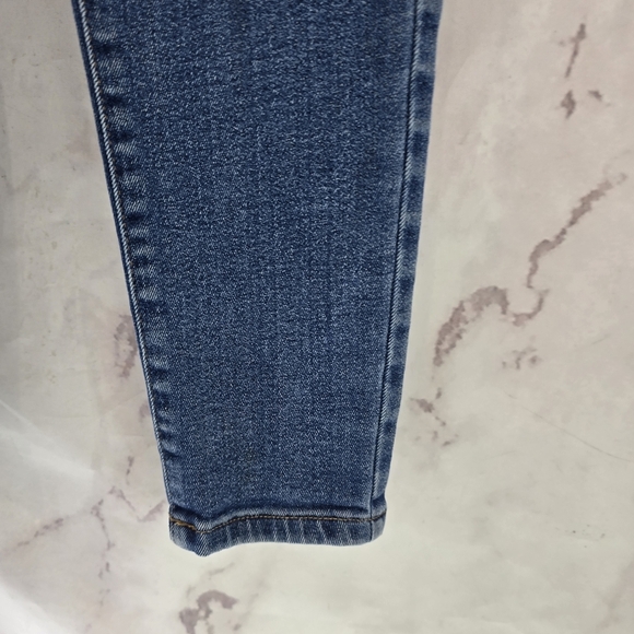 Everlane Jean Women 25 Regular Curvy High Rise Skinny Denim Crop Medium Wash - Picture 4 of 10